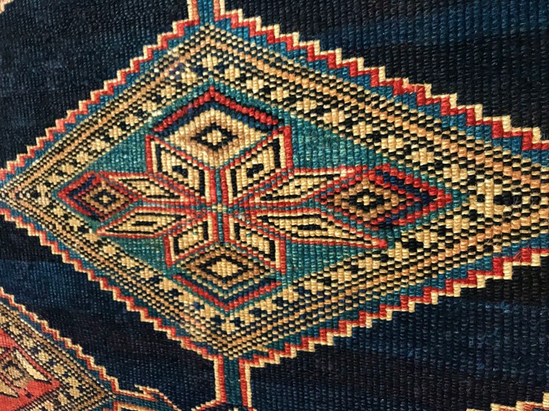 Unique Antique Tribal kurd Veramin Runner Collectors Runner 4x11ft circa 1880 gallery