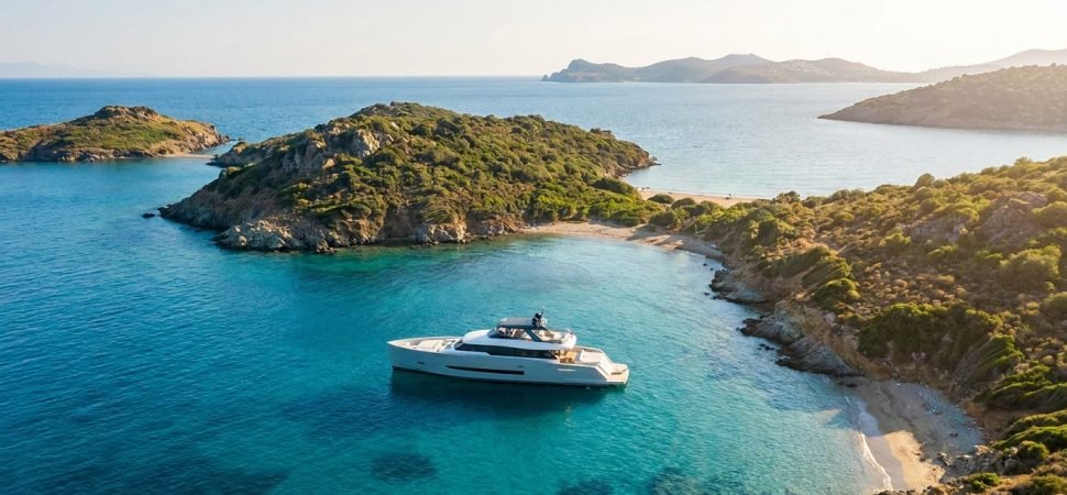 Bodrum lüks yat kiralama ile eşsiz koylar keşfi.